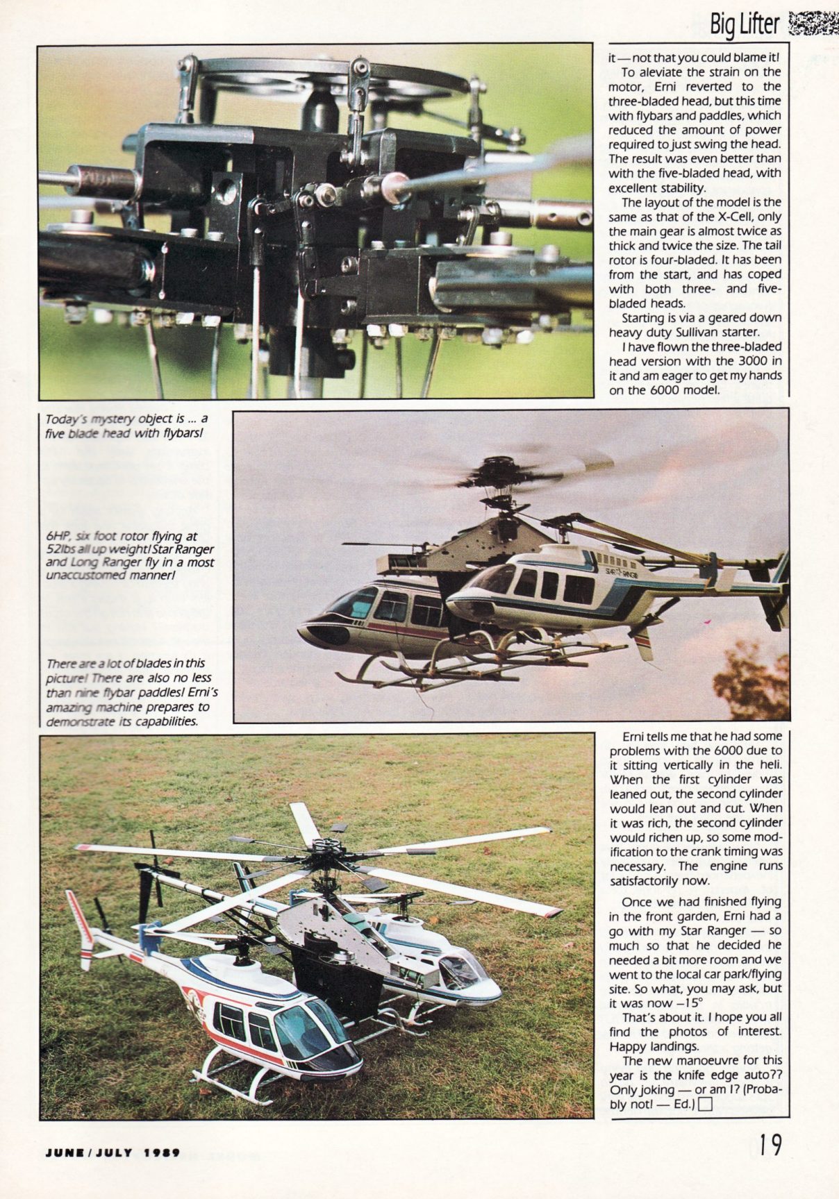 Vintage RC Helicopters RC helicopters 1989